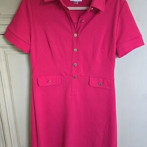 Calvin Klein Vibrant Pink Dress